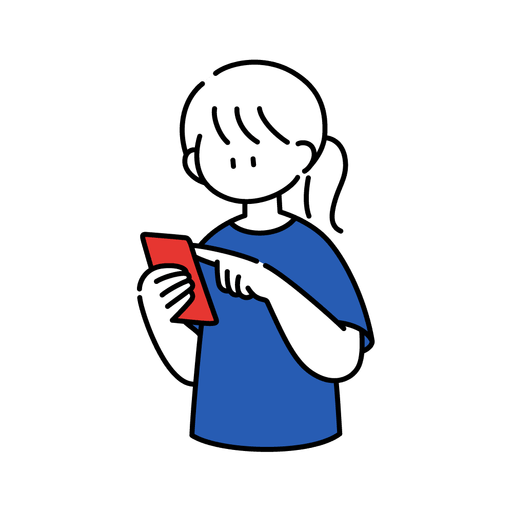 連絡が届くことをアピールする画像